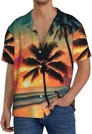 Рисунок 3 - Мужские гавайские рубашки с тропическим