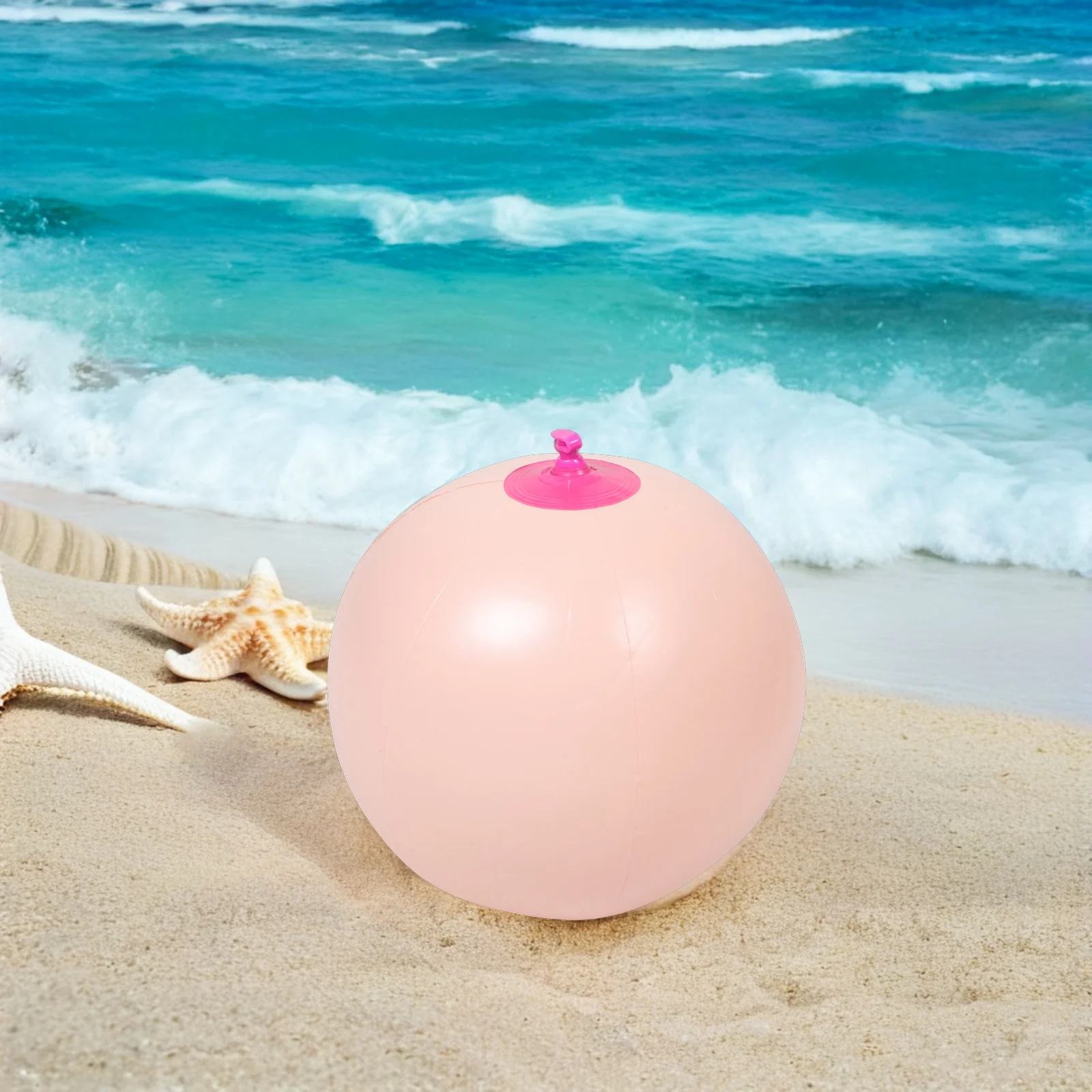 

3Pcs Inflatable Beach Balls 8.65 Inch PVC Durable Smooth Portable Summer Pool Party Outdoor Play Supplies Beach Balls