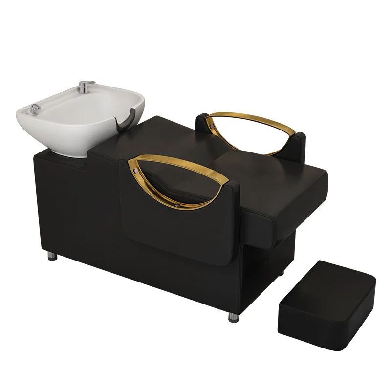 Designed Modern Shampoo Chair Beauty Salon Designed Wash Hair Chair Luxury Professional Cadeira De Barbearia Furniture