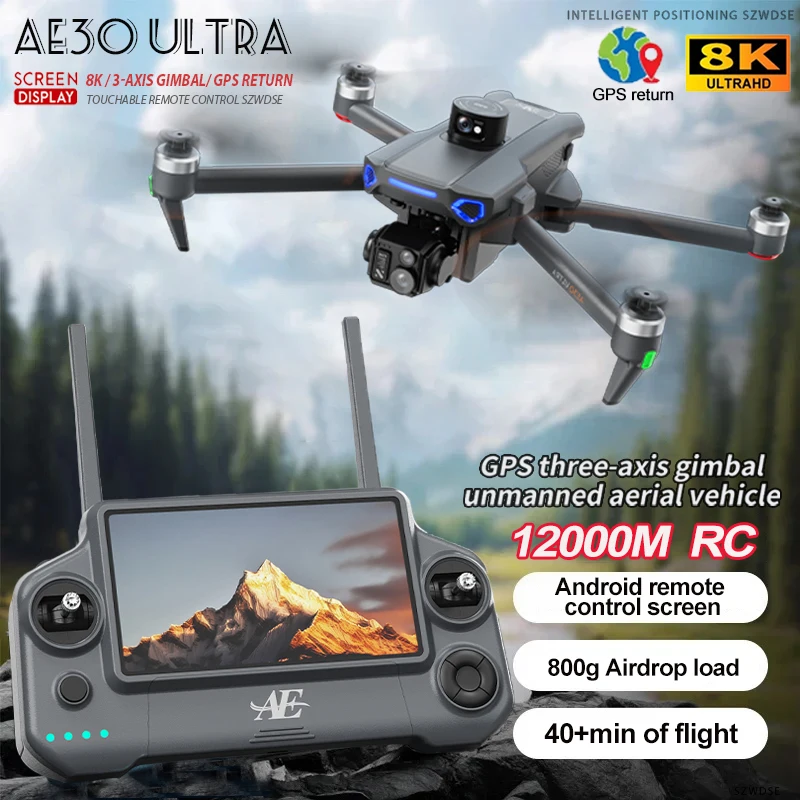 AE30 Gps Drone 8K P… - image