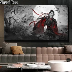 5D diy diamond painting Mo dao zu Shi Wei Wu Xian Anime full square Round drill mosaic cross stitch,Diamond Embroidery Large,