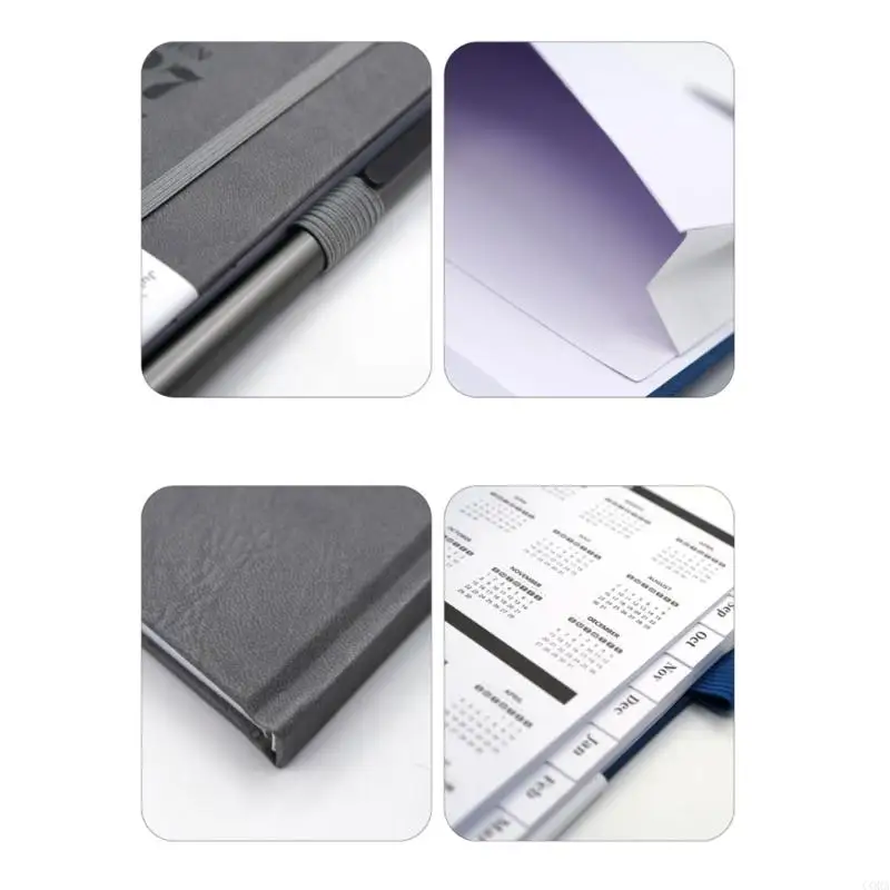 CORA 2026 Daily Planner Organizers Notebook Work Planner For Efficient Time Management With Quality Paper And Compacts Design