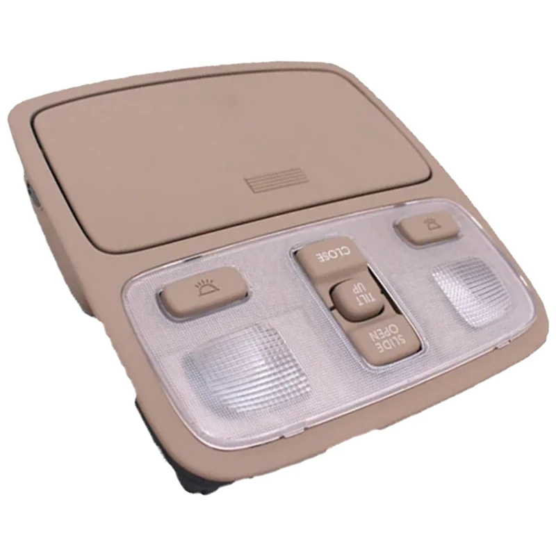 

1 Pcs Top Control Light Sunroof Switch Assembly for Tucson 2004-2009 for Sportage 2004-2010 928202E000 92850-2E000 Beige