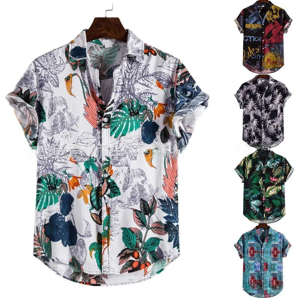 

White Summer irts for Men's Office Tops Stand Fit ort Sve Square Collar Versatile Seasonal Busin Casual irt