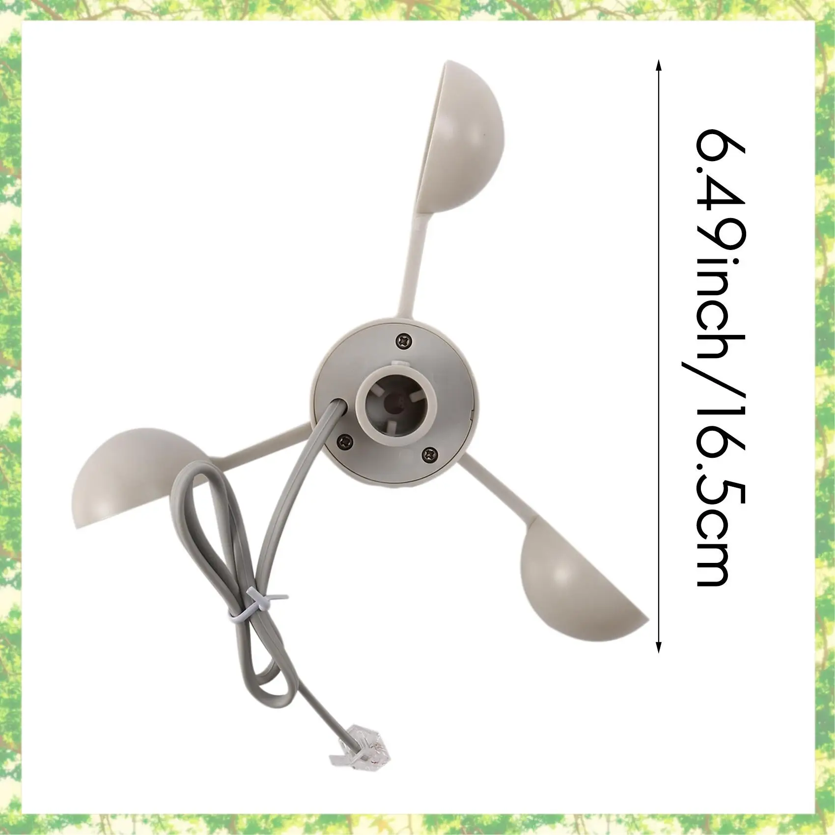 Smart-WH-SP-WS01 مقياس شدة الريح أداة قياس سرعة الرياح مستشعر سرعة الرياح ملحقات أدوات الأرصاد الجوية لـ Misol An