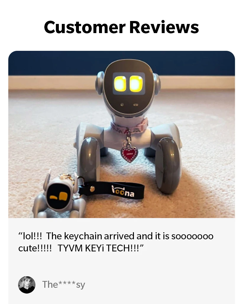 Comprar En Line AI Loona Toy Robot AI Smart Robot Pet Dog ChatGPT Multilingual Voice Command Gesture Recognition Charging Dock - Image 4