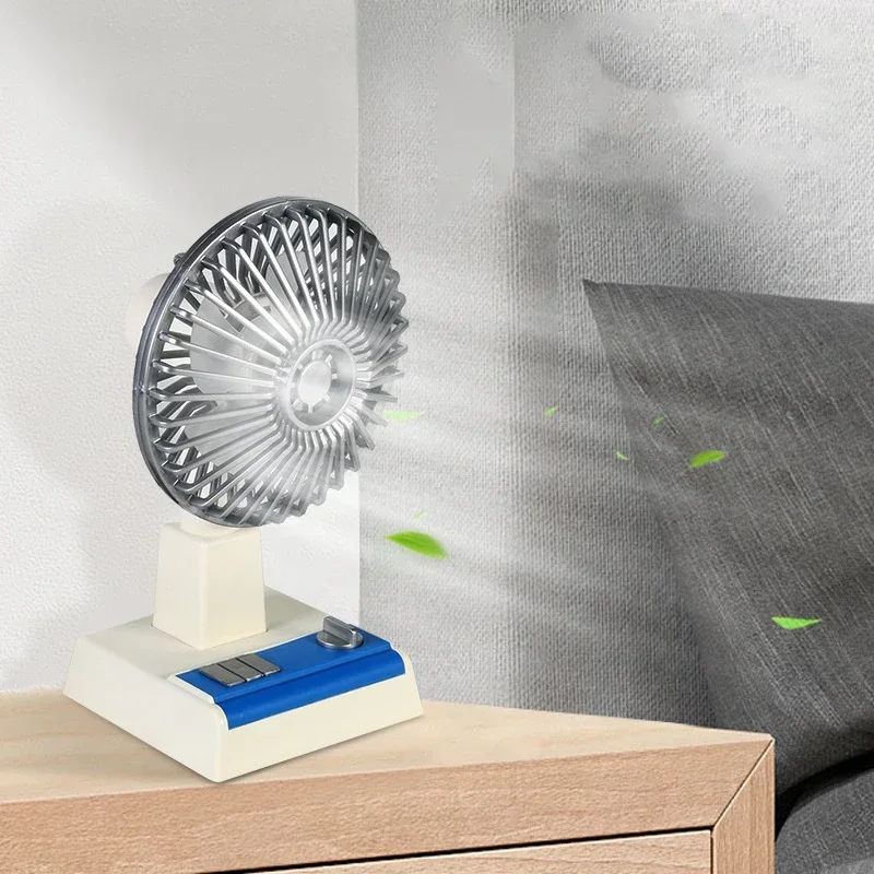 Classic Student Retro Desktop Nostalgia Fan Infinitely Variable Speed Large Air Circulation Fan