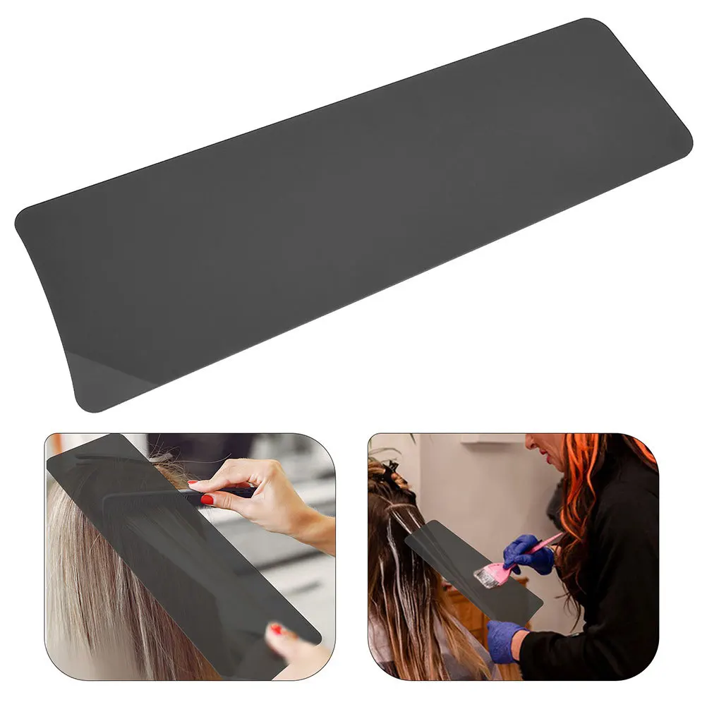 

2pcs Hair Coloring Board Salon Professional Grade Semi-Transparent For Even Highlighting Balayage Ombre Hair Dye Tool Stylist