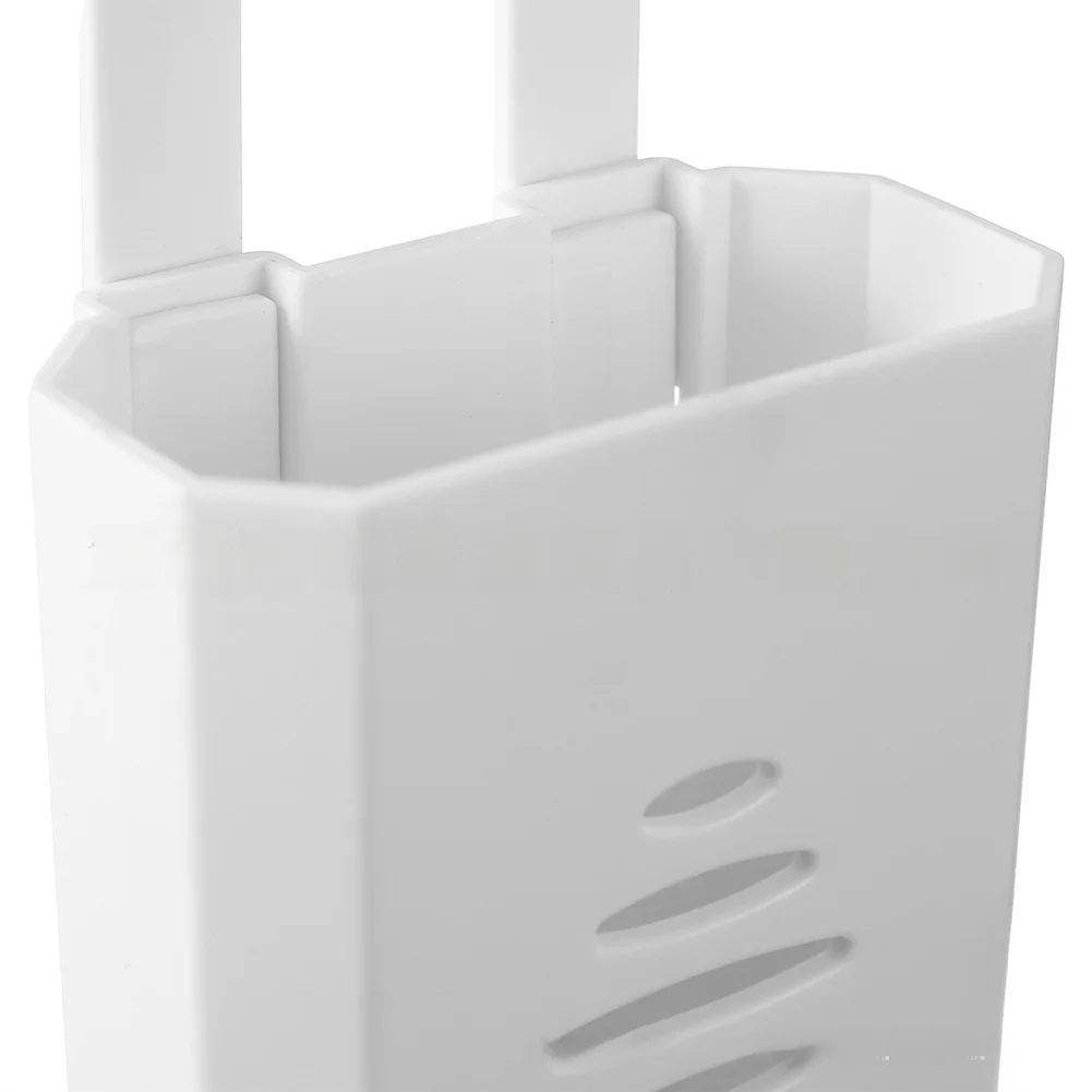 Compact Mount Toilet Tank Holder Moisture Resistant Sturdy Construction No Tools Required For Toilet Tank Cleaning Pad Holder