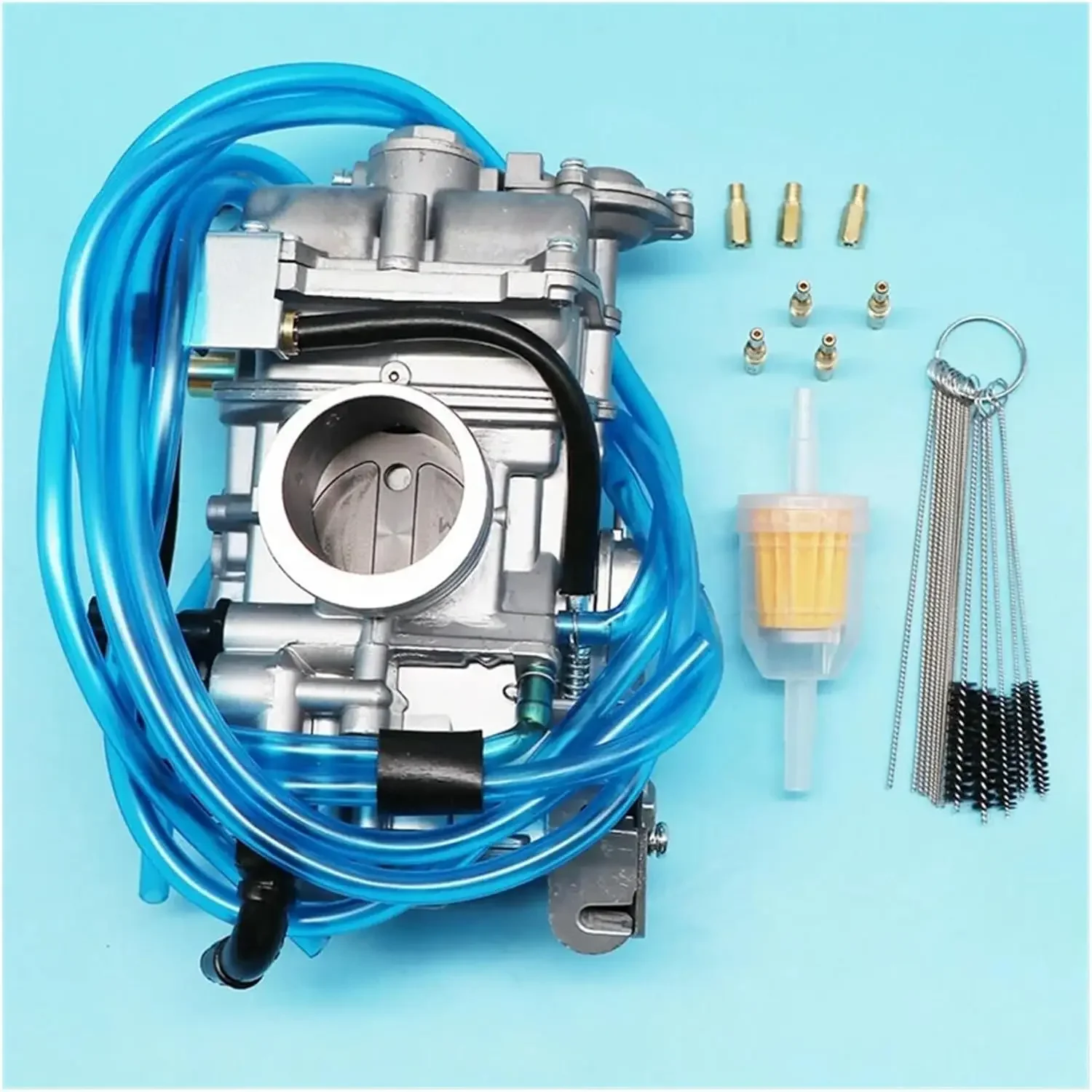 For Carburetor Compatible with WR250 WR250F YZ250F 2001-2013 Keihin FCR38 FCR 38Mm Carb 15004-0076 15003-0022