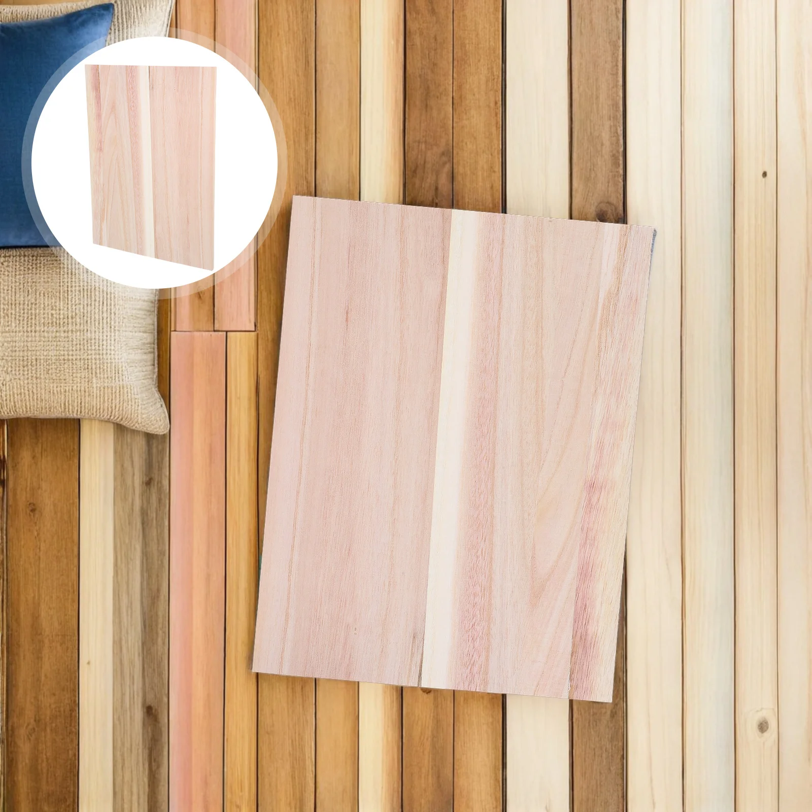 

Rectangle Solid Wood Wardrobe Divider Shelf Smooth Surface Natural Finish Wood Board Sheet for Closet Organization