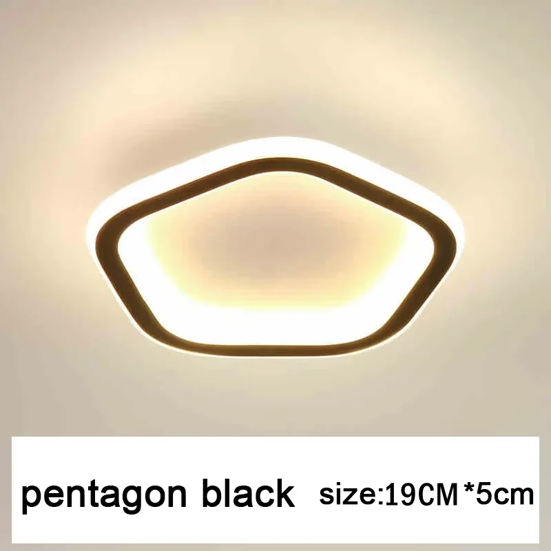 Moderne LED Gangpad Plafondverlichting Nodic Home Verlichting Led Opbouw voor Slaapkamer Woonkamer Gang Licht 3-kleuren verlichting