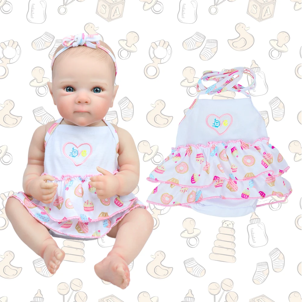 Nieuwe Pop Kleding Past Fit Voor 48-50 Cm Babypop 18-20 Inch Reborn Babypop Kleding Accessoires kleding Pak Voor Generatie Pop