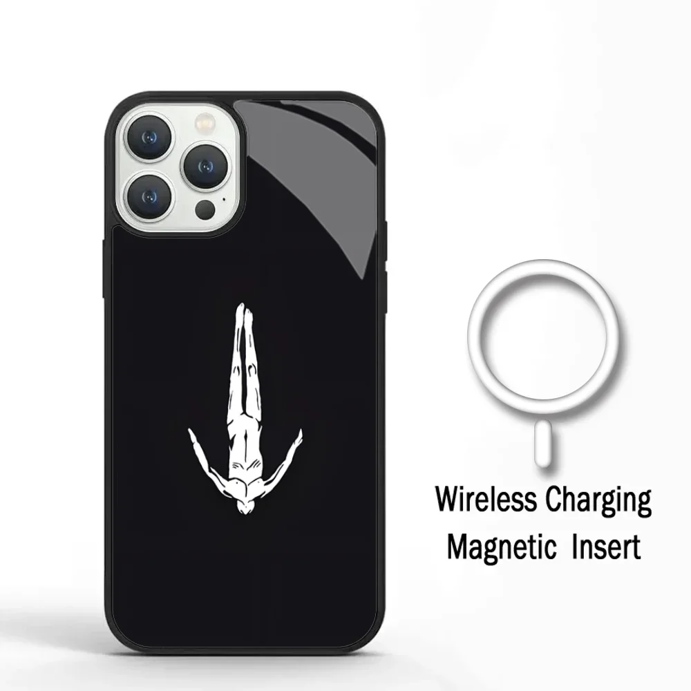 DJ A-Afterlife Anyma Phone Case For IPhone 11 12 13 14 15 Plus Pro Max Mirror Acrylic Cover For Magsafe