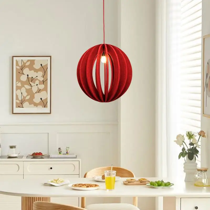 

Nordic simple chandelier felt sound-absorbing modern creative designer B & B cafe chandelier [1703]