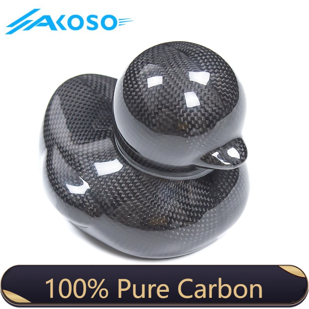 

100% pure carbon fiber New Creative Ducks Jewelry Small Ornaments Desktop Cute Ducks for Office Home Decoration