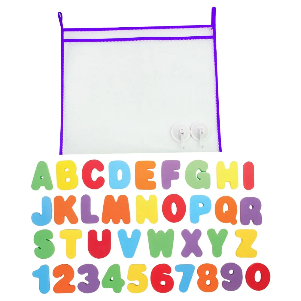 1Set Eva Alphabet Number Educational Playthings for Kids Baby Early Learning Cognitive Exercise Gift Eva Alphabet Toys