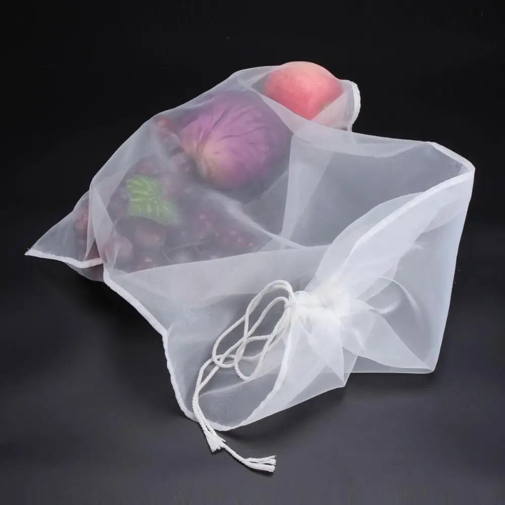 200mesh Commercial Food Special Cooking Colander Nylon Fine Mesh Cheese cloth Nut Milk Bag Coffee Filter
