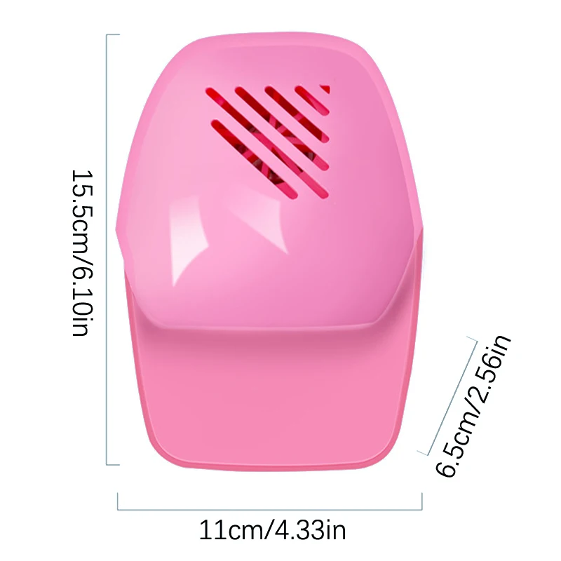 1Pcs Kleine Nail art Trockner Mit Touch Empfindliche Wind Luft Nagel Fan Schlag Trockner Für Beide Hände Und Füße nagellack Trockner