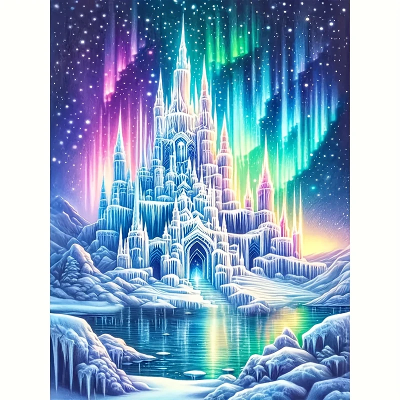 

The World of Ice and Snow Meteors 500/1000/1200/2000 PCS Jigsaw Puzzles Family Activity Games for Gameroom Bedroom Gifts