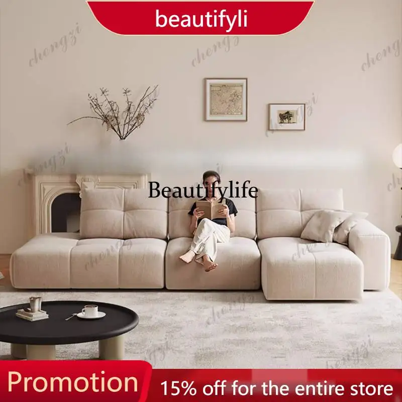 

01A Living Room Sofas Luxury Minimalist Cute Modern Sofa Living Room Boneless Lounges Divano Soggiorno Home Furniture