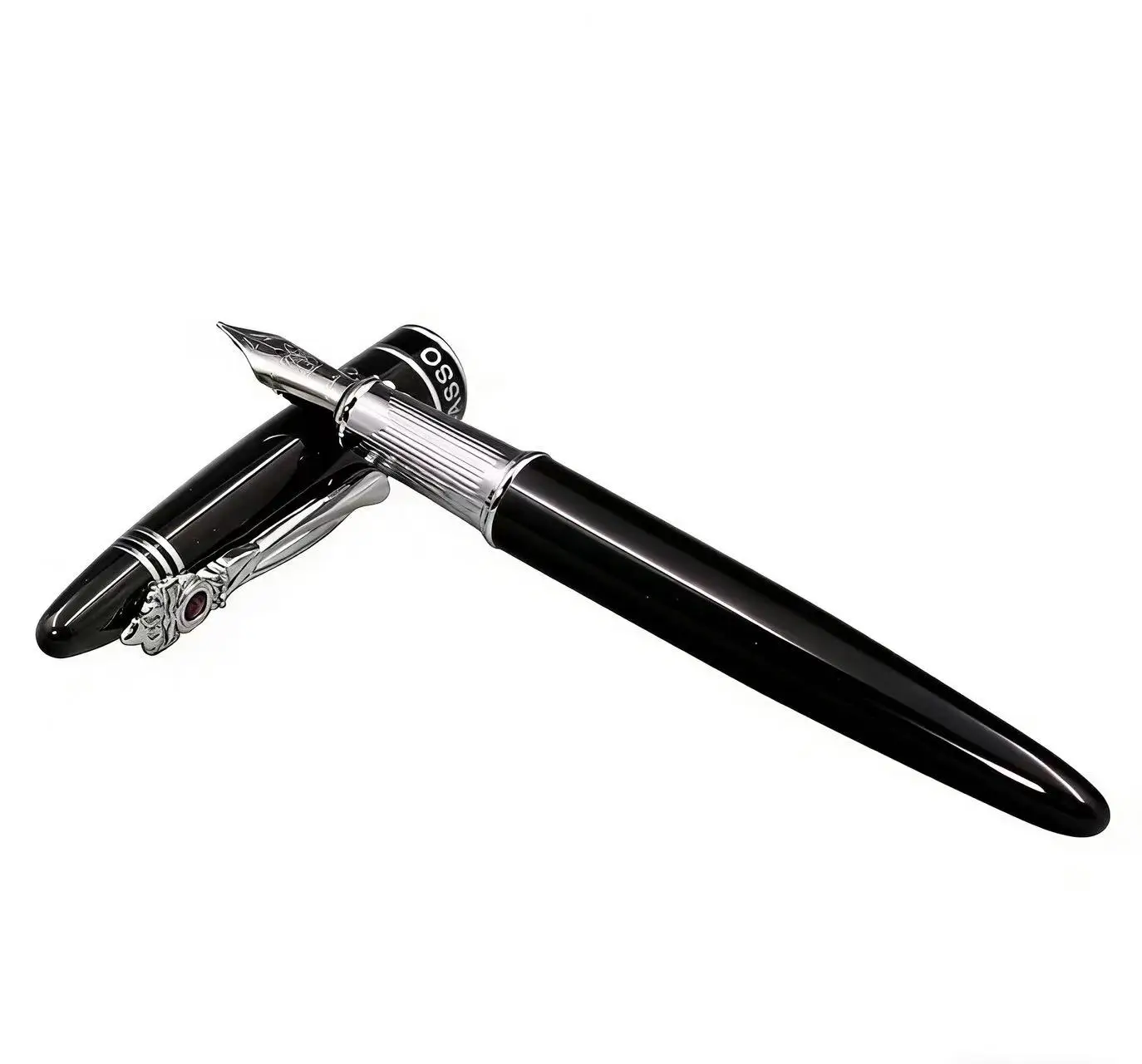 

New Pen Picasso Black Fountain Pen High-End Gift Writing Pen Luxury Stationery Elegant Design for Business And Personal Use