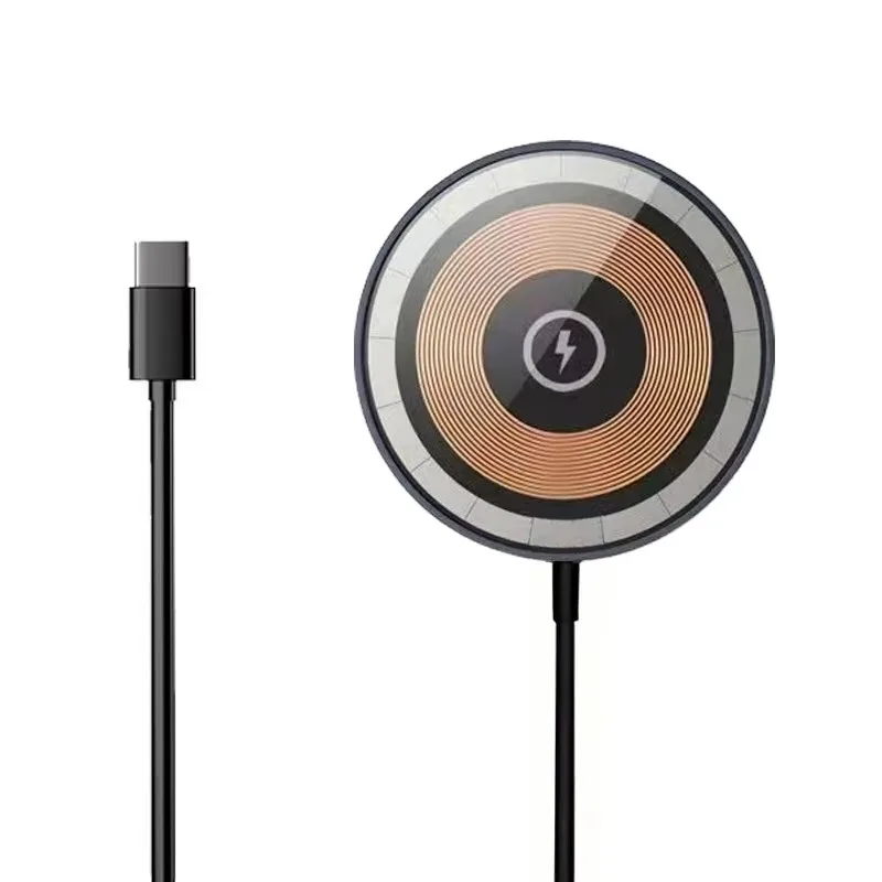 

Applicable To Apple Magnetic Wireless Charging 15W Fast Charging Magsafe Magnetic Wireless Charging Wireless Charger