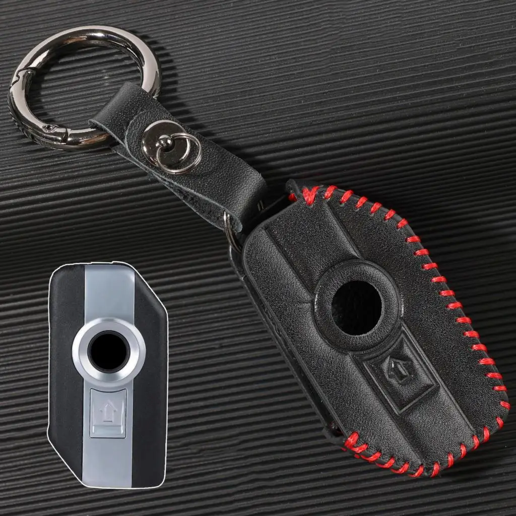 Remote Smart Car Key Case Cover Leather Key Fob Ring Holder Protection For Bmw F750 F850 GS Adv F900 R XR K1600 GT GTL 2021 22