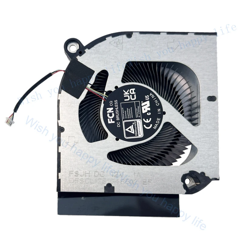 T 12V GPU Cooling Fan For ACER Predator Helios Neo PHN16-71 PHN18-71 N22Q22 FSJH