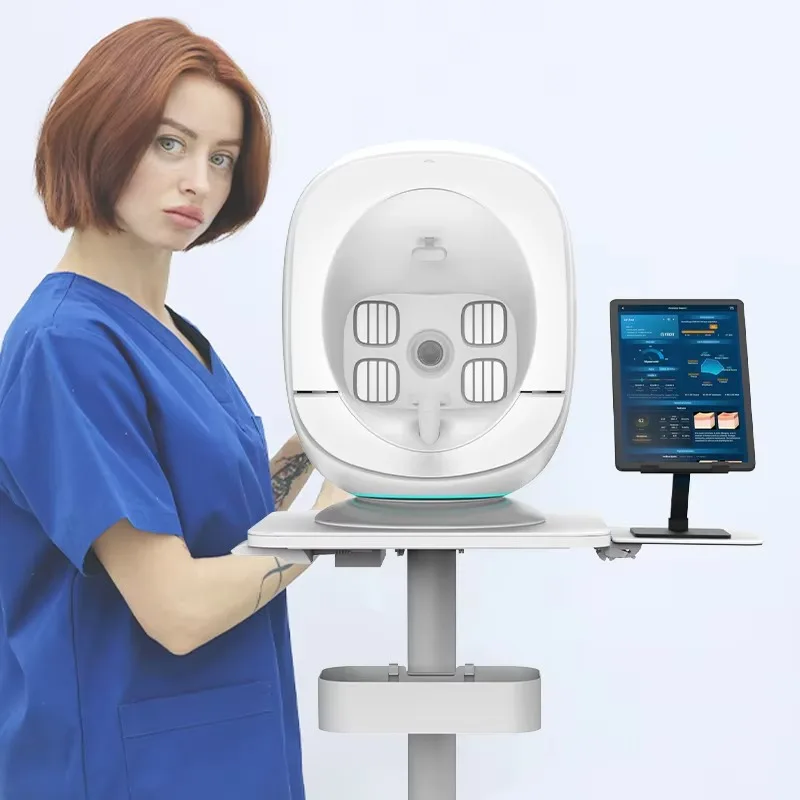 2025年新登場 3D肌分析器 フェイシャルマシン 肌分析スキャナー 顔肌分析機