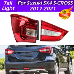 Luz trasera LED de freno para coche, lámpara de advertencia para Suzuki SX4 S-CROSS, años 2017 a 2021