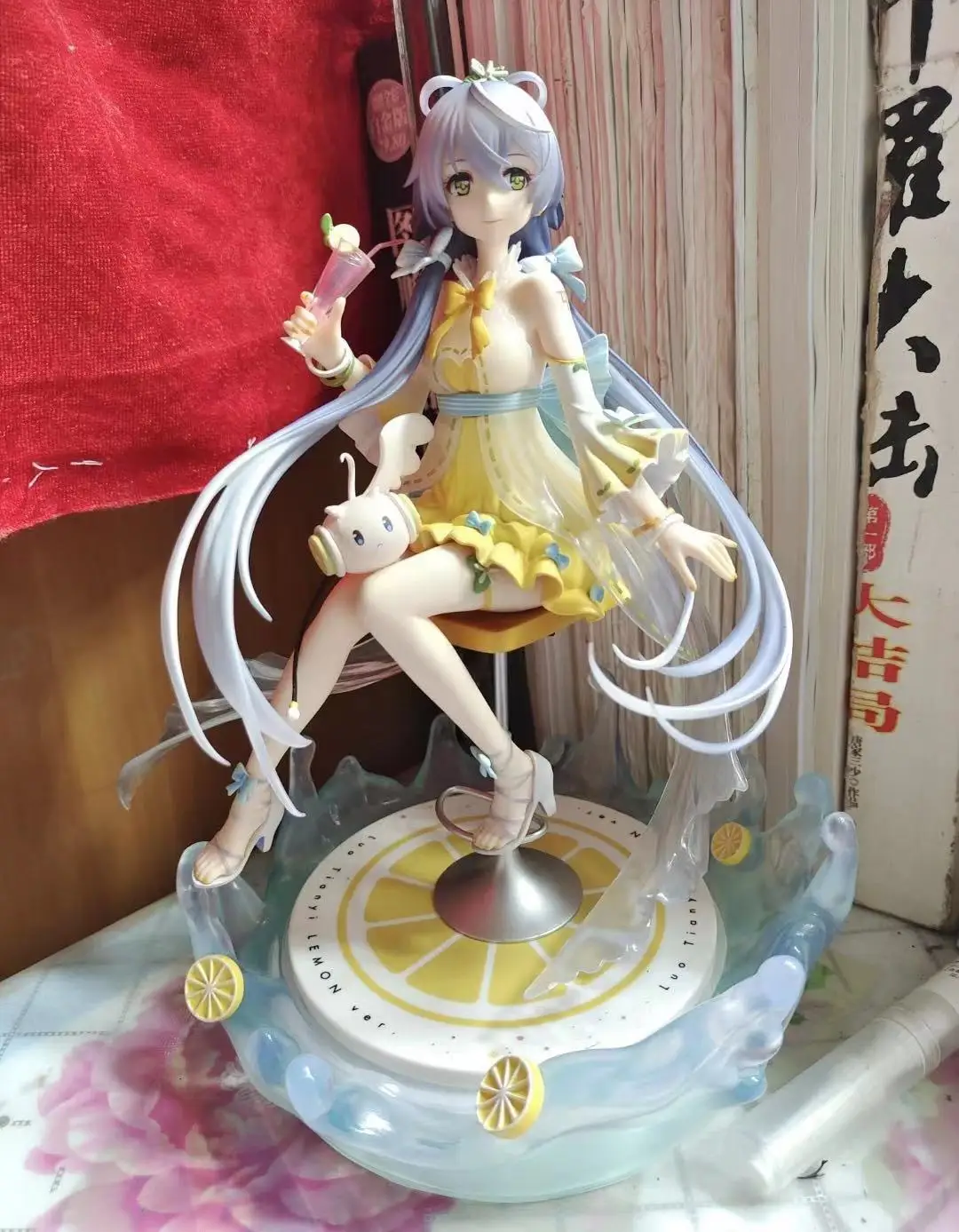 Original spot Vocaloid Luo Tianyi Lemon ver. Figure anime figures model Ornaments Colletible Model Toys birthday gifts