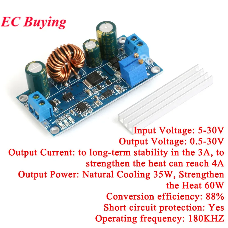 DC Automatic Solar energy Constant current charging generation voltage stabilization 60W High efficiency can boost step-down SJ4