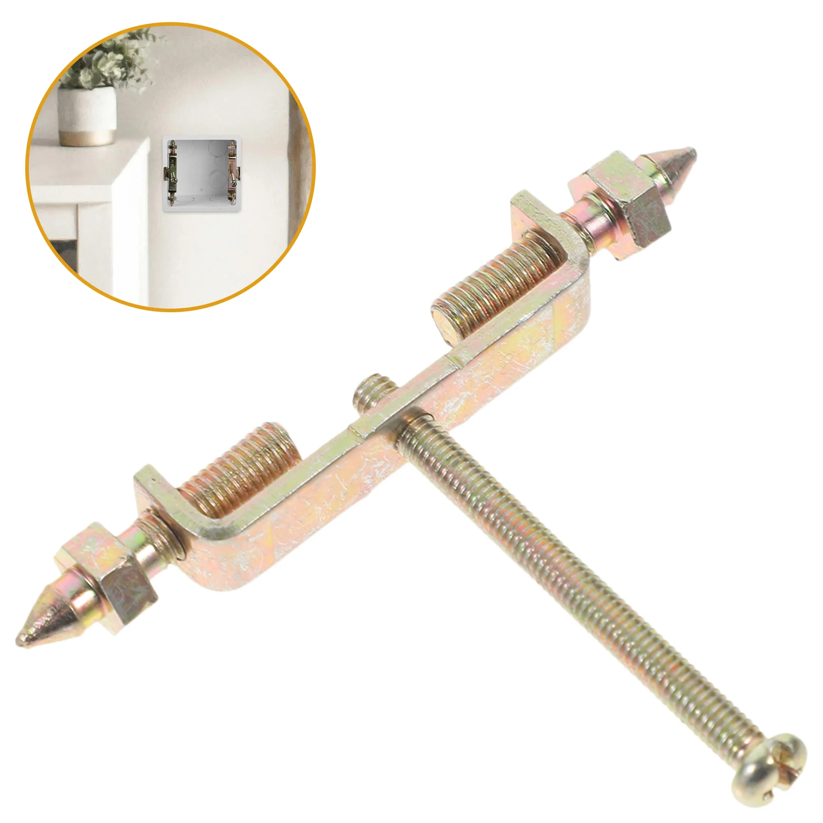 10 Pcs Wire Box Patcher Recessed Socket Boxes Installation Electrical Outlet Flame Retardant Pvc