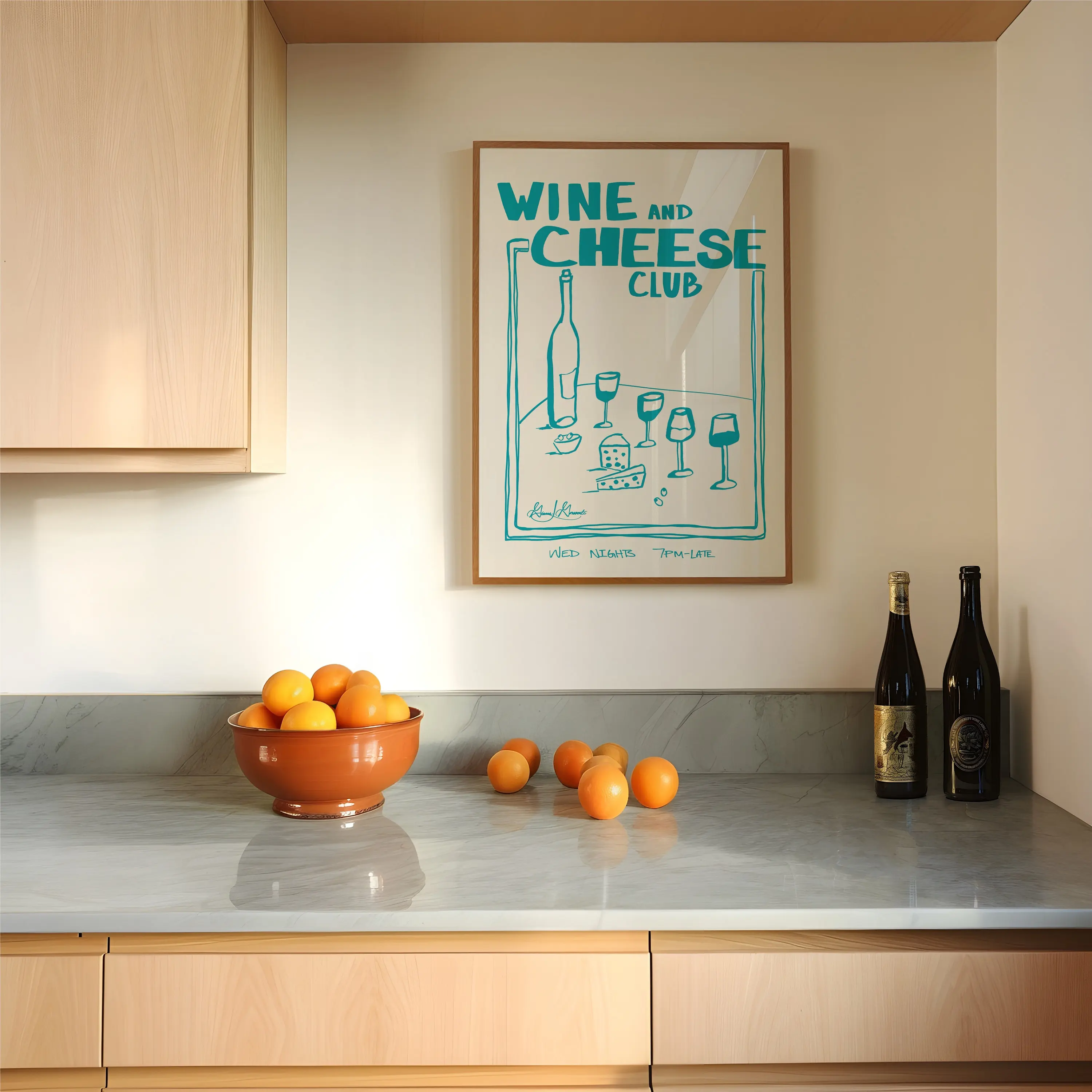 Mid Century Japanese Sake Cocktail Canvas Painting Retro Dirty Martini Bar Cart Wall Art Aesthetic Kitchen Drink Poster Pictures