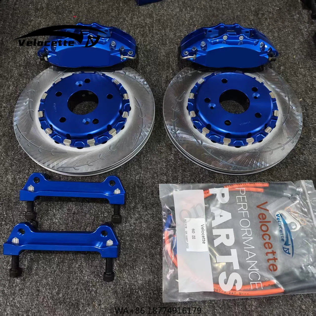 

4 Pot Big Brake Set 285mm 300mm Disc Caliper Brake Kit 15 Inch Rim forColorado GMC Sierra 1500