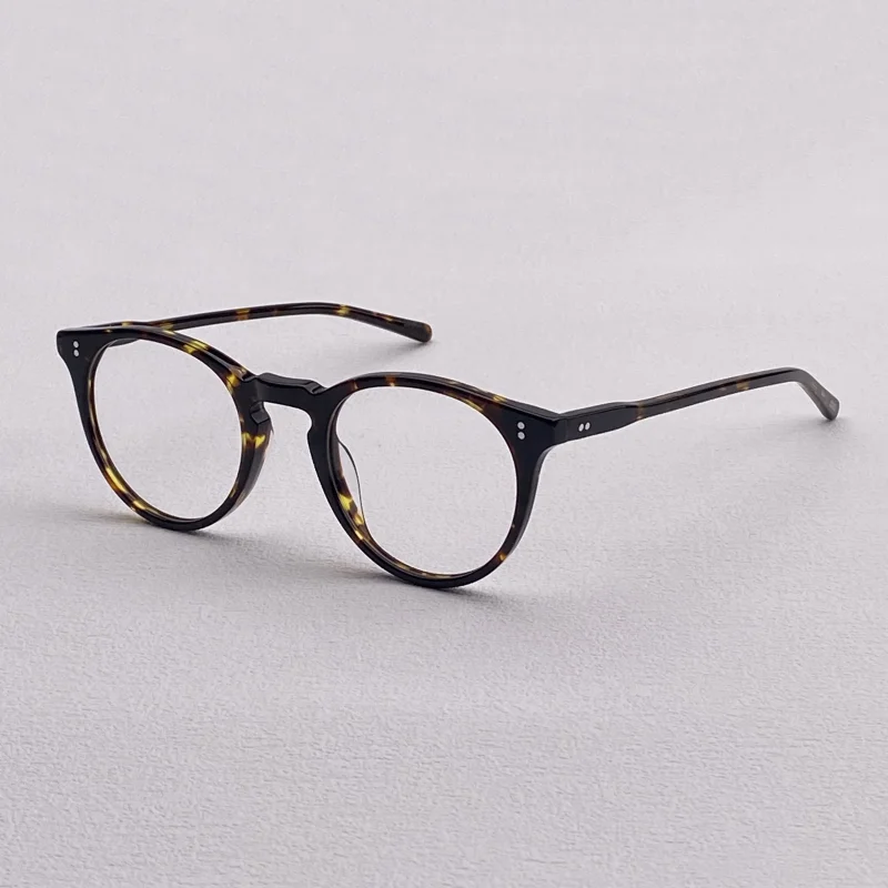 OV5183 Glasses frame women's retro acetate optical glasses men's luxury brand produces myopia prescription glasses for women