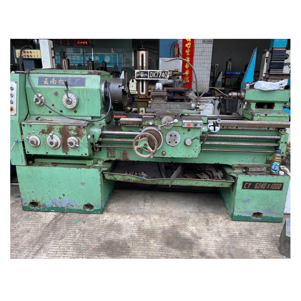 Cheap Used Manual Hine 6240 1 Meter High Precision Conventional Metal Lathe With Gap Bed