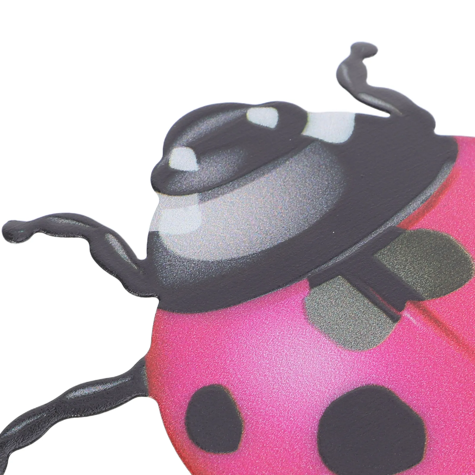 3Pcs Metal Ladybug Wall Hanging Art Seven-Spotted Decorative Outdoor Garden Yard Patio Wall Sculpture Ornament