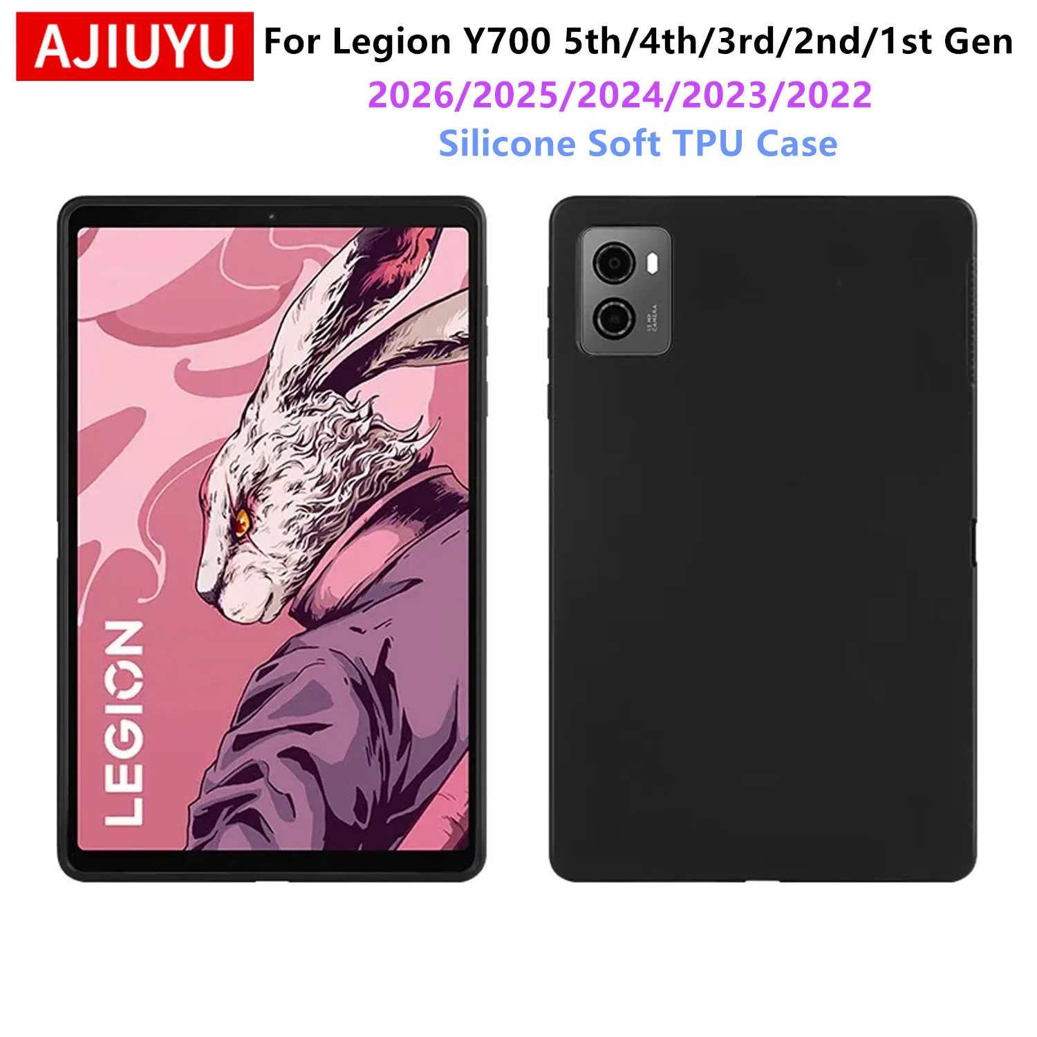 

Case For Lenovo LEGION Y700 1st 2nd 3rd 4th 5th Gen 8.8" Back Case Cover For Legion Y700 2026 2025 2024 2023 Case Soft TPU Shell