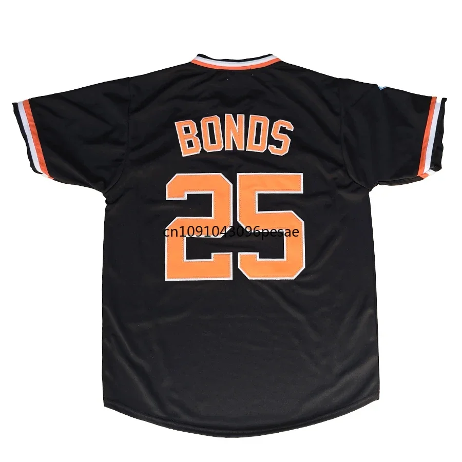 Barry Bonds Jersey American San Francisco Retro Baseball Jerseys 22 Jack Clarke Jersey 24 Willie Mays Jersey Us Mens M-3XL