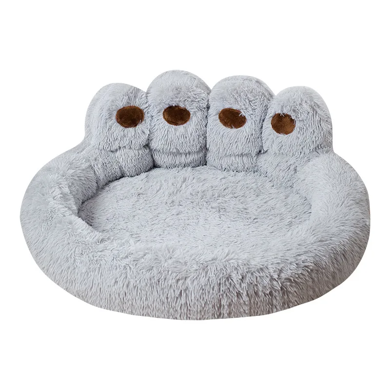 

Super-sized nest shared by people and pets, new creative and cute kennels, bear paw kennels