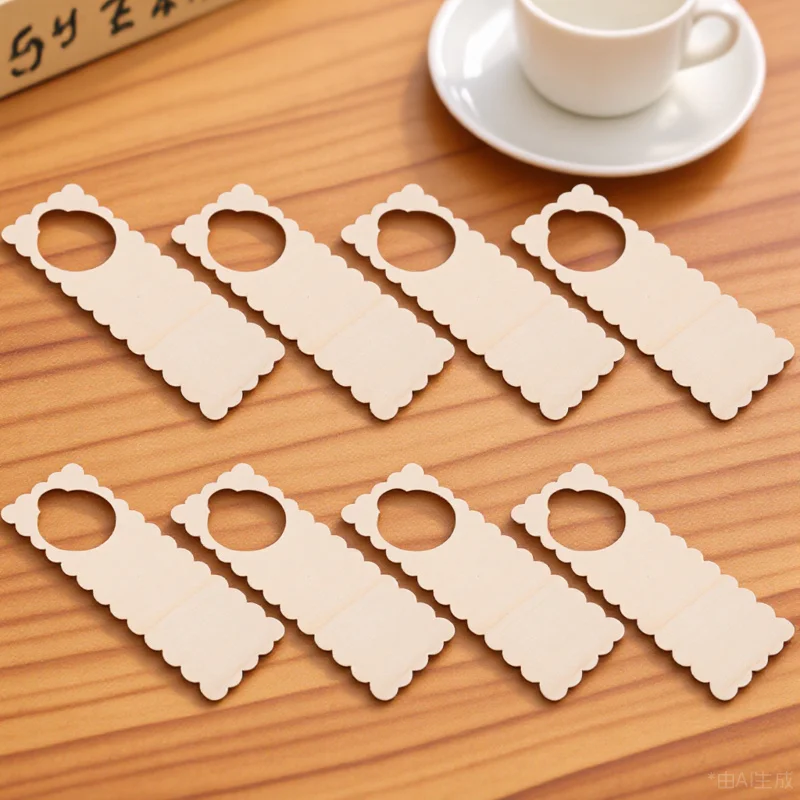 

10pcs Wooden Sign Natural Diy Hanging Pendant For Door Decoration Craft Home Use Doorknob Wood Plaque Handicraft Sewing Tool