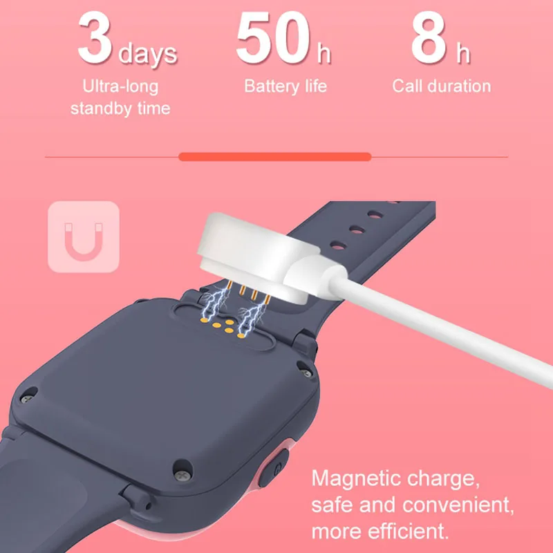 KT15 4G LTE KIDS ساعة ذكية طفل صبي مقاوم للماء هاتف مزود بكاميرا ساعة فيديو الاتصال SOS لتحديد المواقع تتبع مكافحة خسر ساعة الهاتف