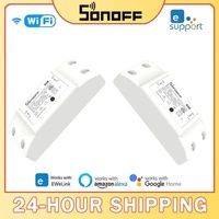 SONOFF 1-10PCS RFR2 Smart Switch With 433MHz RF Receiver Support RF Control For Smart Home Works with Alexa and Google Home