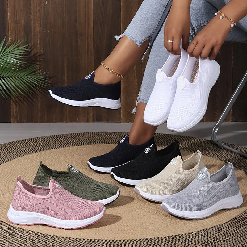 

Модные женские кроссовки, мягкие женские вулканизированные кроссовки, сетчатые летние кроссовки, женская обувь, женская обувь zapatos de mujer