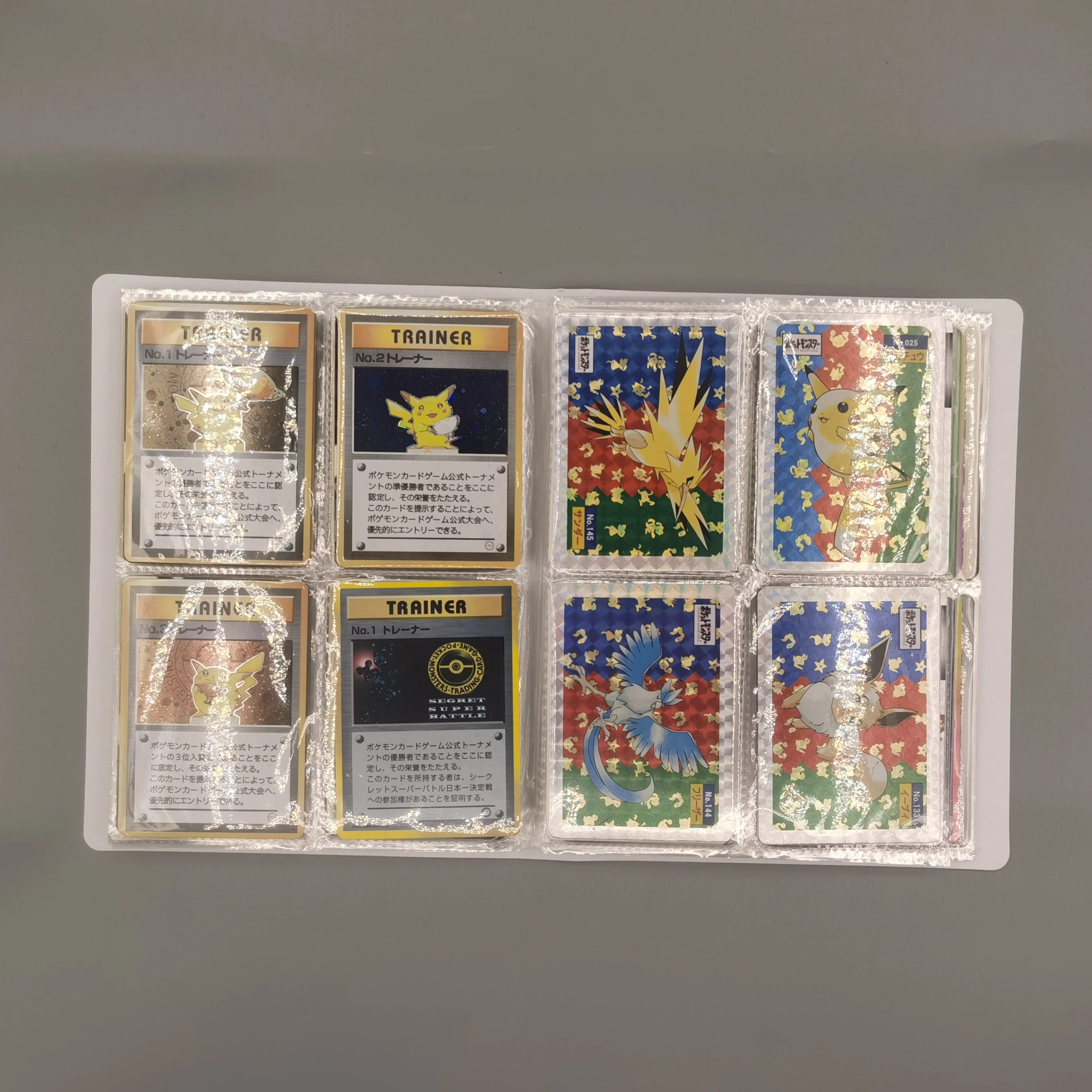

PTCG Collection Cards Charizard Lugia Umbreon Mewtwo Pikachu DIY Self Made Single Card Classic Game Anime Card Gift Toy