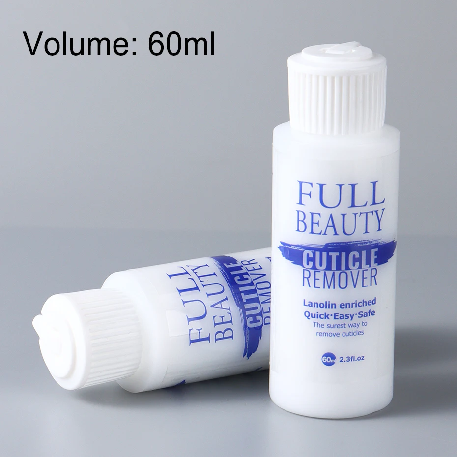 60/30ml Nail Cuticle Remover Softener Liquid Exfoliator Cuticle Oil Treatment Manicure Soften Dead Skin for Pedicure Nails Care