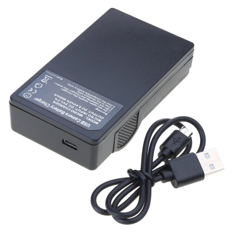 USB Battery Charger For Canon LP-E5 EOS 1000D 450D 500D Kiss F Kiss X2 Rebel Xsi