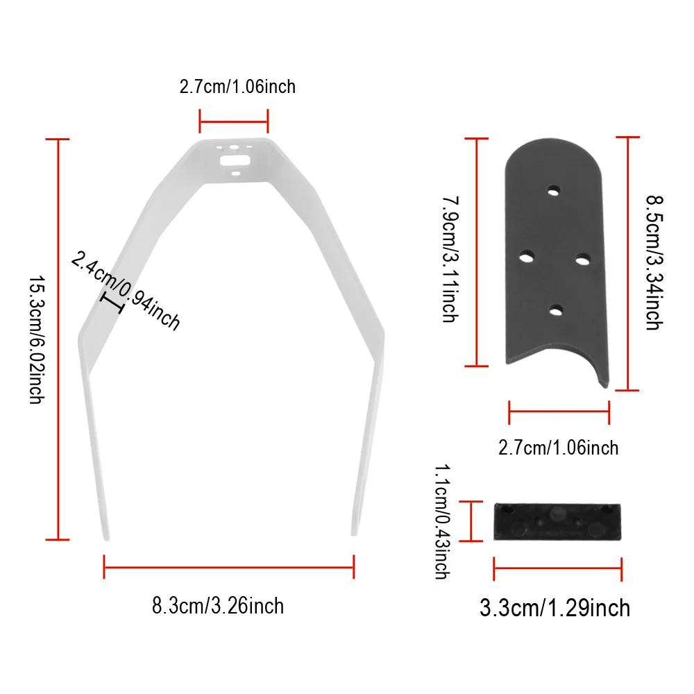 Rear Fender For Kit With For Steel Bracket For Xiaomi For M365 For Pro 2 Scooter, Mudguard For Splash Guard With Spacers